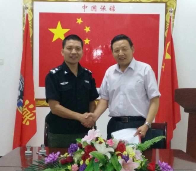 自治區老齡辦馬書記